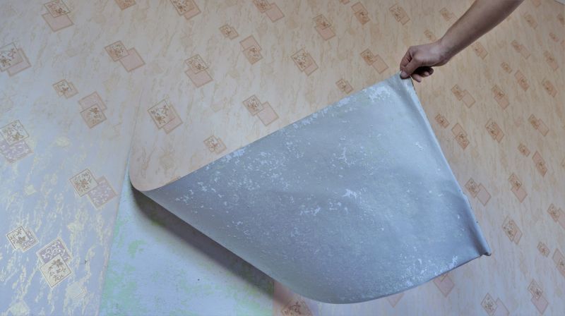 Timing for wallpaper removal and installation